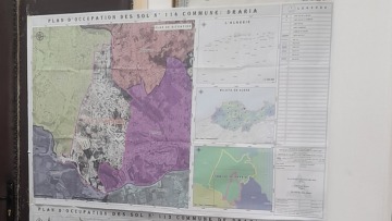 دراسة مخططات شغل الأراضي بالعاشور والدرارية