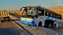 المنيعة : إصابة 28 شخصا في حادث مرور اثر اصطدام بين حافلتين لنقل المسافرين