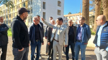 إعادة تأهيل الإقامة الجامعية عمر بوراوي بالحراش