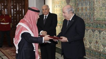الرئيس تبون يشرف على مراسم تقديم أوراق اعتماد خمسة سفراء جدد