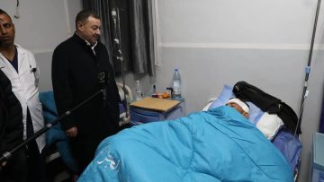 نقل 10 جرحى إلى المستشفى المركزي للجيش بعين النعجة