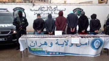 وهران : الإطاحة بشبكة إجرامية وحجز أكثر من 35 ألف قرص مهلوس