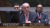 بن جامع : الجزائر سوف تغادر مجلس الأمن وهي تشعر بأنها قامت بواجبها
