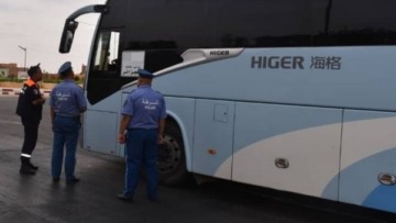 أمن دائرة المنصورة تشارك في الحملة التحسيسية حول حوادث المرورالمرتبطة بالفترة الشتوية