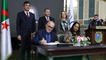 توقيع اتفاقية بين الجزائر والمنظمة الدولية للهجرة