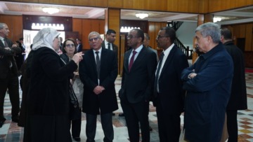 رئيس مجلس التحقيق الدستوري لإثيوبيا يزور المحكمة العليا