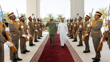 الفريق أول شنقريحة يُستقبل بالدوحة من قبل نائب رئيس مجلس الوزراء القطري وزير الدولة لشؤون الدفاع
