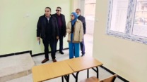 التعجيل بانهاء الأشغال لتسليم المشاريع التربوية بتجلابين