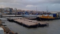 عدم تسجيل اضرار بالاقفاص العائمة ومراكب الصيد بميناء تامنتفوست