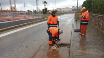 الوقوف على جاهزية فرق اليقظة لمجابهة اي طارئ بفعل التقلبات الجوية بالشراقة