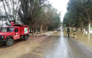 مستغانم.. وضع مخطط ميداني لتأمين المواطنين على ضفاف وادي شليف 