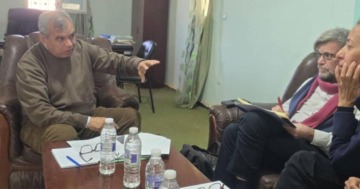 وزير المياه والبيئة الصحراوية يستقبل وفد المفوضية الأوروبية