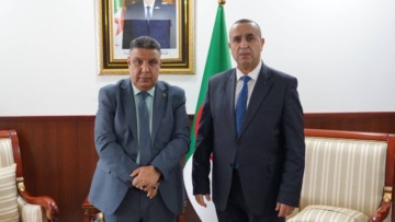 عجال يستقبل نائبا برلمانيا عن ولاية سيدي بلعباس
