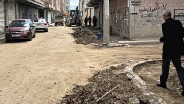 “مشروع تهيئة الطرقات ببن يوب ببراقي ينبض بالحركة و لم يتوقف “