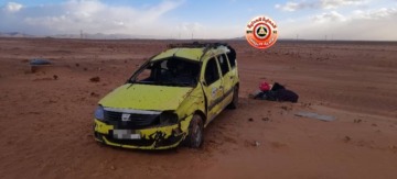 البيض: جرحى في حادث مرور  