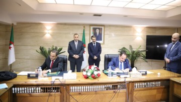 توقيع اتفاقية تعاون وتبادل البيانات والمعلومات بين الديوان المركزي لقمع الفساد والمديرية العامة للأملاك الوطنية