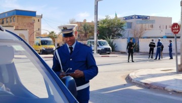 شرطة أولاد جلال تطلق حملة تحسيسية مشتركة بمناسبة الشهر الفضيل 