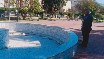الوالي المنتدب للرويبة غير راضي على وضعية الحدائق العمومية 