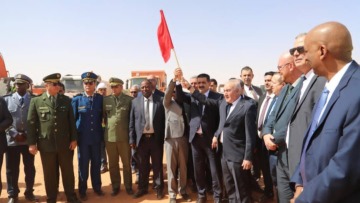 وزير الري يعطي إشارة انطلاق مشروع إنجاز محطة لتحلية المياه بإن صالح
