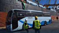 استلام 338 حافلة بميناء الجزائر و97 أخرى بميناء جن جن