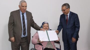 تاشريفت يشرف على مراسم توزيع الأجهزة المساعدة على الحركة لفائدة المجاهدين وذوي الحقوق