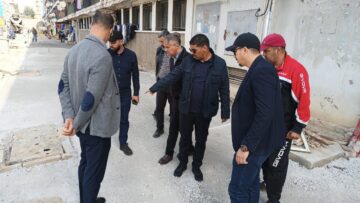 مواصلة اشغال التهيئة الحضرية بأحياء ببوروبة 