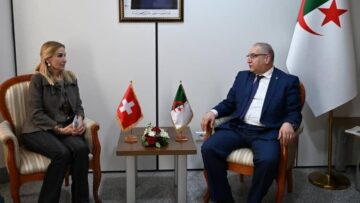 الأمين العام لوزارة الخارجية يستقبل مساعدة كاتب الدولة السويسري المكلفة بالشرق الأوسط وشمال إفريقيا