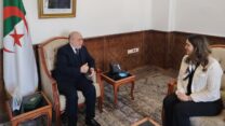 بلمهدي يستقبل سفيرة الجزائر لدى جمهورية بلغاريا