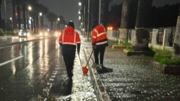 تدخلات استعجالية لمنع حدوث فيضانات بالحراش
