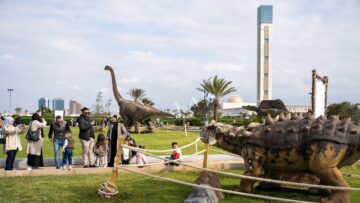العاصمة تحتضن الطبعة الثانية لمعرض الديناصورات