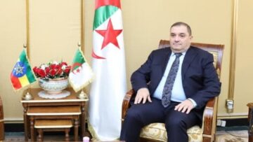 لطفي بوجمعة يشرع في زيارة عمل إلى جمهورية إثيوبيا