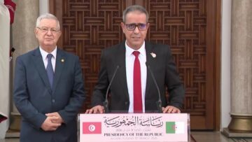 التأكيد على أهمية تعزيز التعاون الثنائي وتوطيد العلاقات الجزائرية-التونسية المتميزة
