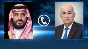 رئيس الجمهورية يجري مكالمة هاتفية مع ولي عهد المملكة العربية السعودية