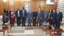 الأمين العام لوزارة الصحة يستقبل وفدا عن مفوضية الاتحاد الإفريقي