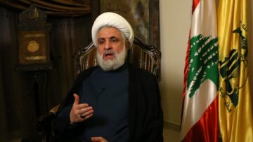 نعيم قاسم يصف محادثات بيروت و”تل أبيب” بالعبثية ويدعو لإلغائها