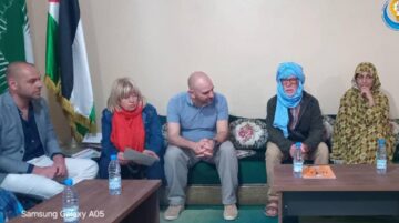 الأمين العام لوزارة الصحة الصحراوية يستقبل وفدا إيطاليا