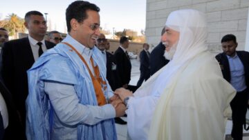 الوزير الأول الموريتاني يزور جامع الجزائر