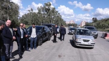 معاينة مشروع ازدواجية الطريق مع الطريق الإجتنابي رقم 29 بالبليدة