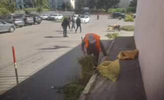 تنظيف المحيطات الحضرية وإزالة النقاط المشوهة لأحياء الحراش