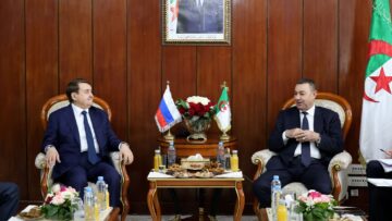 التأكيد على أهمية تعزيز علاقات الشراكة بين الجزائر ورسيا