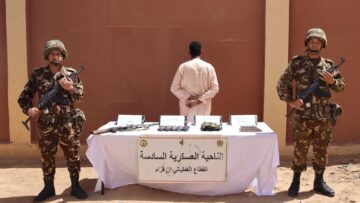 إرهابي يسلم نفسه بإن قزام وتوقيف 9 عناصر دعم للجماعات الإرهابية خلال أسبوع
