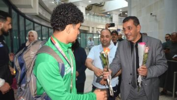 أبطال الجيدو يحظون باستقبال يليق بإنجازهم القاري