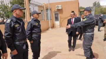 المدير العام للجمارك في زيارة عمل وتفتيش إلى ولاية إليزي