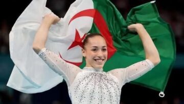 الجزائرية كايليا نمور تتوج بالميدالية الذهبية في عارضة التوازن