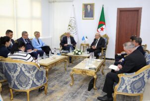 قويدري يبحث مع المدير الإقليمي لمنظمة اليونيسيف سبل تعزيز التعاون
