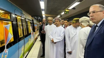 وزير النقل لسلطنة عُمان يزور مؤسسة استغلال مترو الجزائر