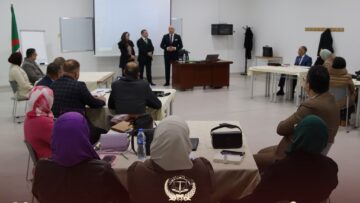 العدالة الجزائرية ترفع وتيرة التكوين في مجالات مكافحة الإرهاب والأمن السيبراني