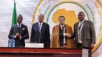 صورة معبرة عن الجزائر تفوز برئاسة البرلمان الإفريقي