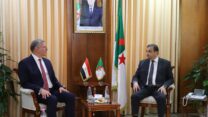 عرقاب يبحث سبل تعزيز التعاون مع وزير البترول والثروة المعدنية المصري