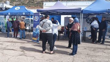 حملة تحسيسية بمواني وهران 